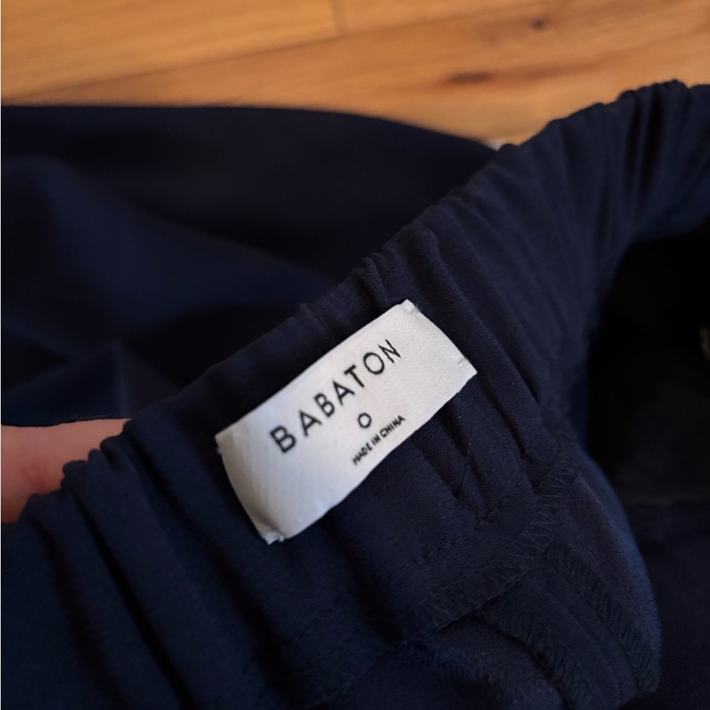 Babaton Dark Blue with white stripes on the side Bottoms